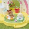 Erlebniskindergarten Sandkasten und Pool, mit Figur