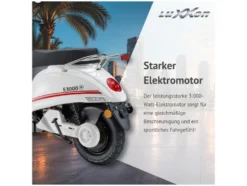E-Roller »E3000« 3000 W, 25 km/h, 45 km/h