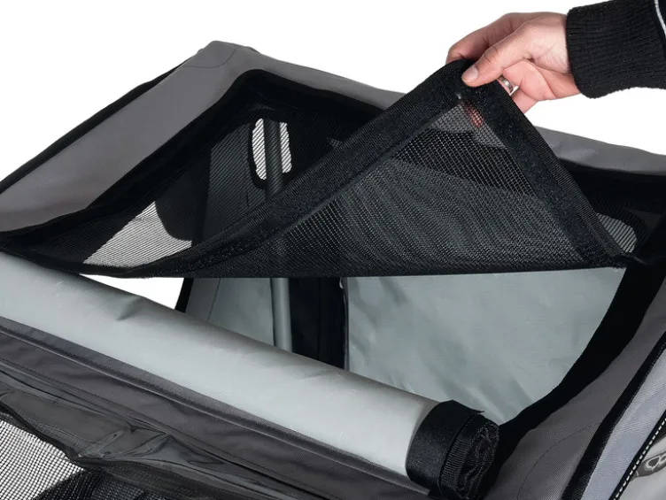 Fahrradanhänger für Hunde »Doggy Liner Berlin«, Teflon® beschichet, 148 x 81 x 87 cm