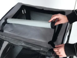 Fahrradanhänger für Hunde »Doggy Liner Berlin«, Teflon® beschichet, 148 x 81 x 87 cm