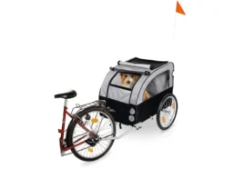 Fahrradanhänger für Hunde »Doggy Liner Berlin«, Teflon® beschichet, 148 x 81 x 87 cm