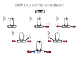 Fahrradträger CROW 1, 1 Fahrrad