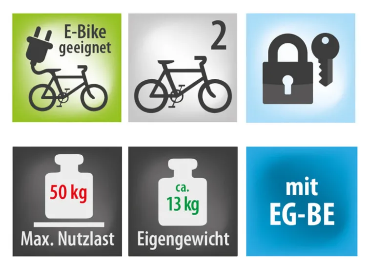 Fahrradträger CROW für 2 Fahrräder