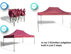 Faltpavillon Premium Line