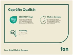 fan Medisan Topper »Softly Komfort«, mit Kaltschaum-Kern, 7-Zonen-Wellenstruktur