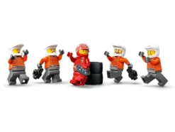 60443 F1® Boxenstopp mit Boxencrew und Ferrari Flitzer