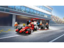 60443 F1® Boxenstopp mit Boxencrew und Ferrari Flitzer