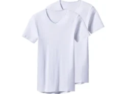 Feinripp-Unterziehshirts, 2 Stück