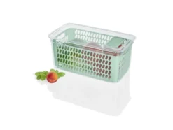 Frischhaltebox / Frischhalteboxen-Set, mit herausnehmbarer Abtropfeinsatz