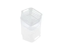 Frischhaltebox / Frischhalteboxen-Set, mit herausnehmbarer Abtropfeinsatz