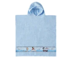 Frottier Poncho, 70 x 70 cm, mit Kapuze