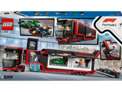 60445 F1® Transporter mit RB20 & AMR24 F1® Rennautos