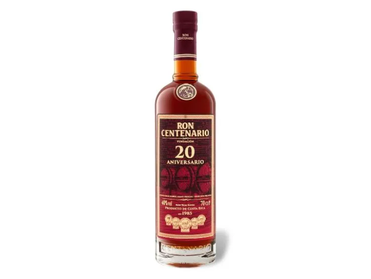 Fundación Rum 20 Jahre mit Geschenkbox 40% Vol
