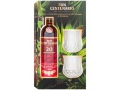 Fundación Rum 20 Jahre + 2 Tumbler, 40% Vol