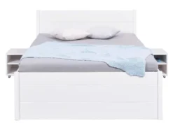 Funktionsbett »Efetivo«, mit integrierten Nachtkommoden und Lattenroste