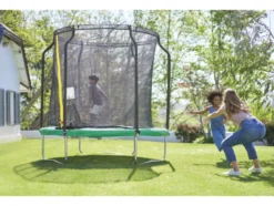 Gartentrampolin, mit Sicherheitsnetz, ø 244cm