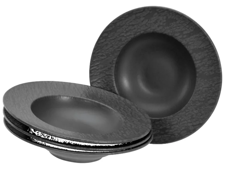 Geschirrset »Schiefer Black«