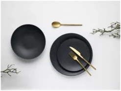 Geschirrset »Schiefer Black«