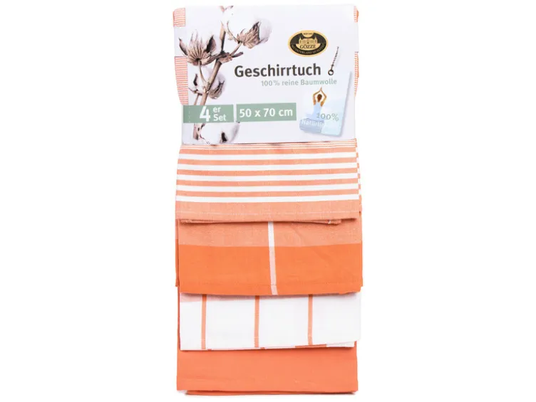 Geschirrtücher, 50 x 70 cm, 4er-Set
