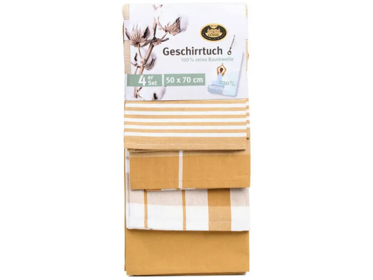 Geschirrtücher, 50 x 70 cm, 4er-Set