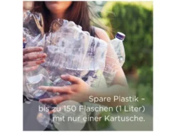 Glas Wasserfilter-Kanne, inkl. 1x MAXTRA PRO Pure Performance