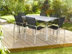 greemotion Edelstahl Dining Set