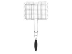 Grillkorb / Zylinderkorb-Set / Fisch-Grillguthalter / Hamburger-Grillguthalter