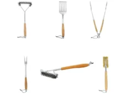 Grillzubehör mit Holzgriff
