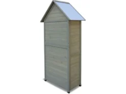HABAU Gartenschrank »Lena«, 83 x 45 x 178 cm, grau