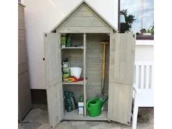 HABAU Gartenschrank »Lena«, 83 x 45 x 178 cm, grau
