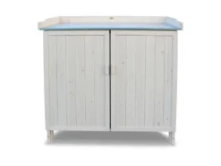 HABAU Gartentisch mit Unterschrank und Arbeitsfläche, 98 x 48 x 95 cm, Holz