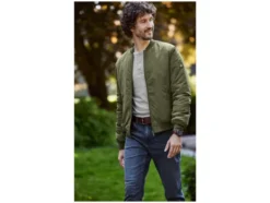 Herren Bomberjacke mit modischer Steppung