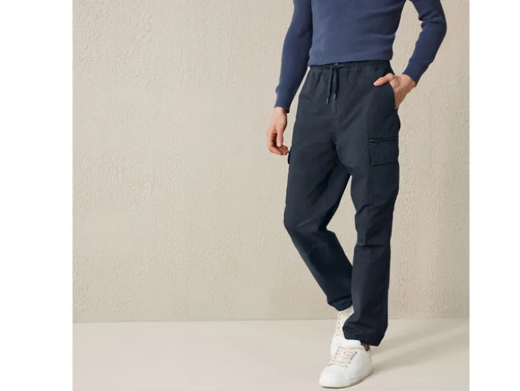 Herren Cargo-Hose im Parachute-Look