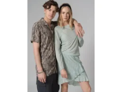 Herren Cargo, Wide Leg, grau