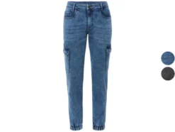Herren Denim-Joggers, Comfort Fit, normale Leibhöhe