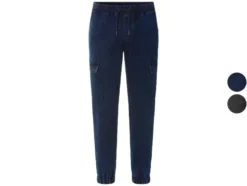 Herren Denim-Joggers, Relaxed Fit, normale Leibhöhe