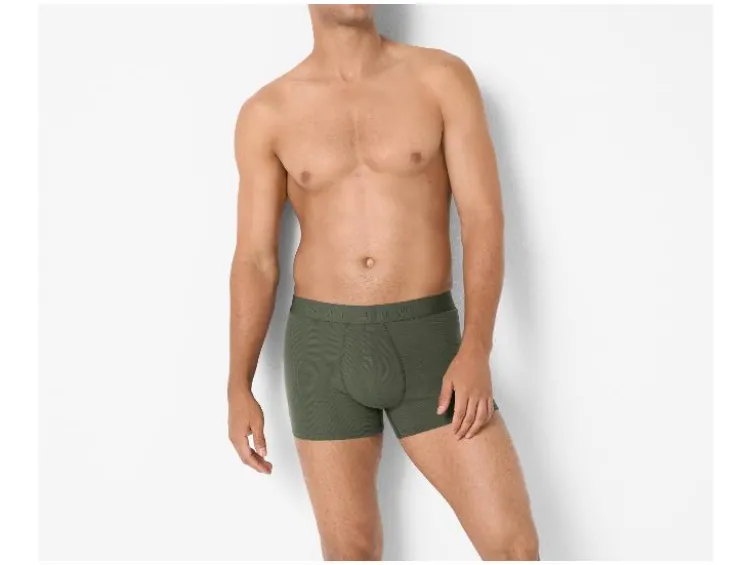 Herren Doppelripp-Boxer, 3 Stück
