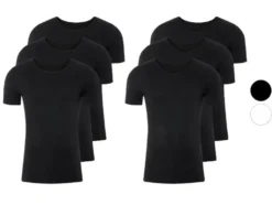 Herren Feinripp-Unterziehshirts, 3 Stück