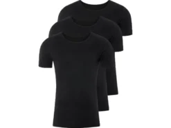 Herren Feinripp-Unterziehshirts, 3 Stück