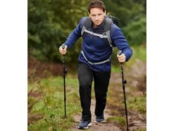 Herren Fleecejacke mit Stehkragen
