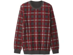Herren Fleece-Pyjama