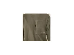 Herren Fleece-Sweatshirt, mit Reißverschluss-Brusttasche