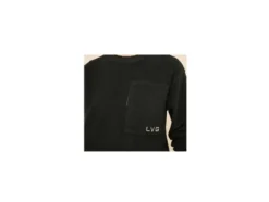 Herren Fleece-Sweatshirt, mit Reißverschluss-Brusttasche