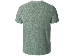 Herren Frottee-T-Shirt, leger geschnitten, grün