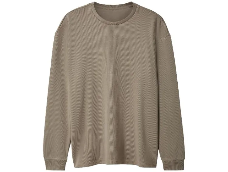 Herren Geripptes Sweatshirt