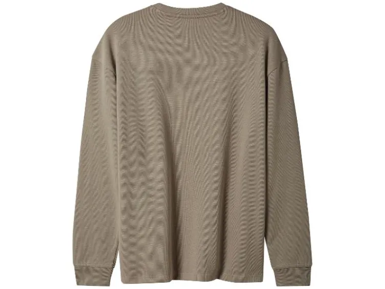 Herren Geripptes Sweatshirt