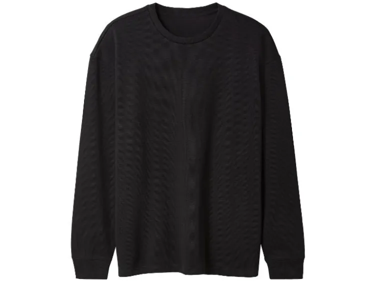 Herren Geripptes Sweatshirt