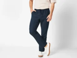 Herren Hose mit Leinen