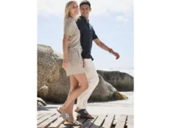 Herren Hose mit Leinen