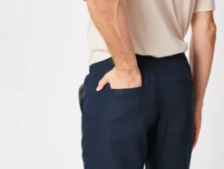 Herren Hose mit Leinen